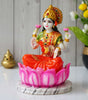 Goddess Lakshmi Idol on Lotus | Hindu Goddess of Wealth Statue | Spiritual Home Décor Gift (BLACKLUXE CRAFTS) - BLACKLUXECRAFTS