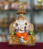 Lord Ganesha Idol – Decorative Ganesh Statue for Home Temple, Office & Gifting (BLACKLUXE CRAFTS) - BLACKLUXECRAFTS