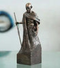 Handmade Mahatma Gandhi Statue | Indian Brass Finish Figurine | Freedom Leader Idol for Home Office Decor & Inspirational Gift (BLACKLUXE CRAFTS) - BLACKLUXECRAFTS