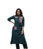 Embroidered Kurta for Women | Elegant Festive & Office Wear Ethnic Outfit (BLACKLUXE CRAFTS) - BLACKLUXECRAFTS