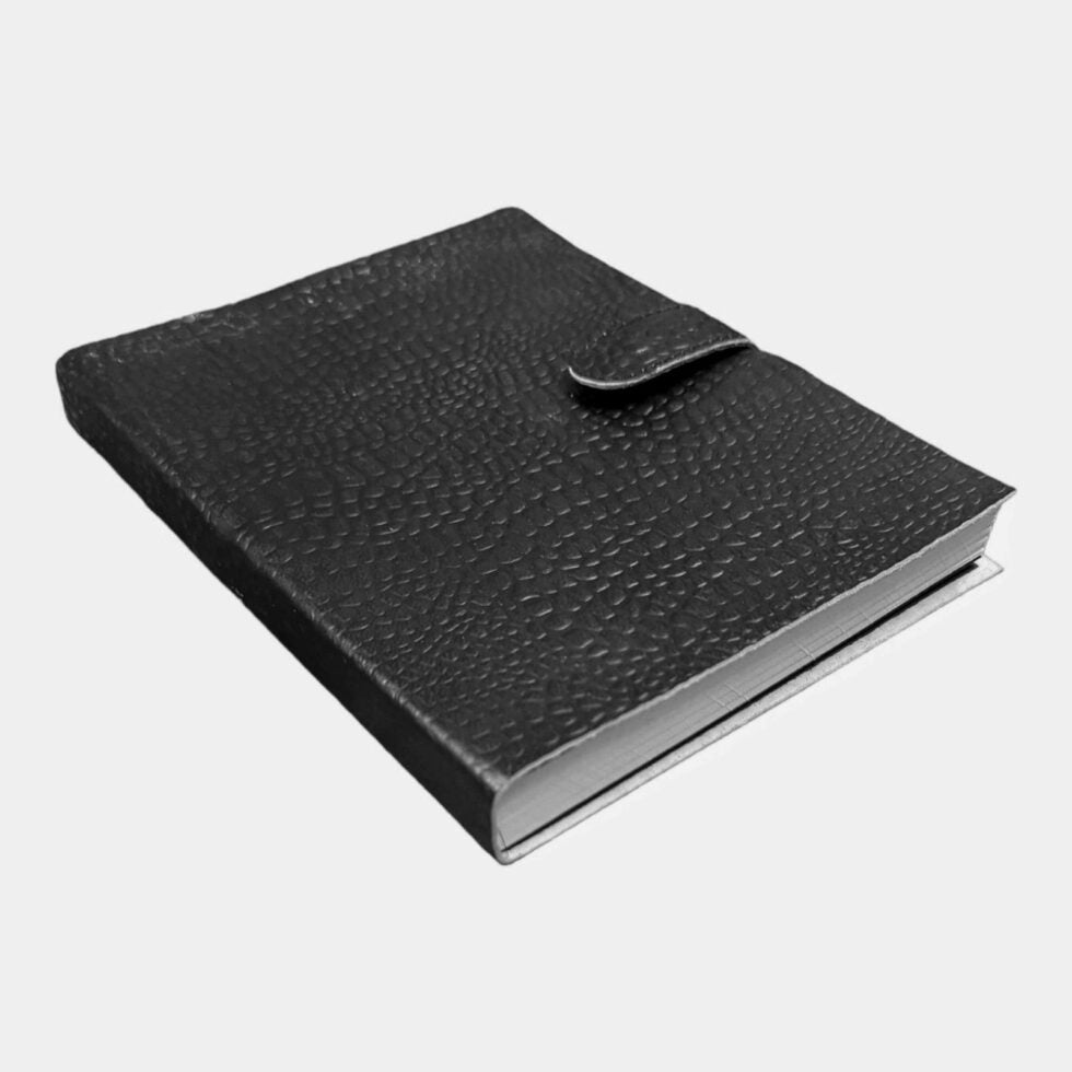 Luxury Black Leather Journal Notebook with Strap Closure – Premium Writing Diary for Men & Women (BLACKLUXE CRAFTS) - BLACKLUXECRAFTS