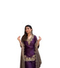 Women's Pure Chinnon Silk Embroidered Straight Kurti With Pant & Dupatta Set (BLACKLUXE CRAFTS) - BLACKLUXECRAFTS
