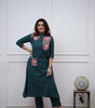 Embroidered Kurta for Women | Elegant Festive & Office Wear Ethnic Outfit (BLACKLUXE CRAFTS) - BLACKLUXECRAFTS