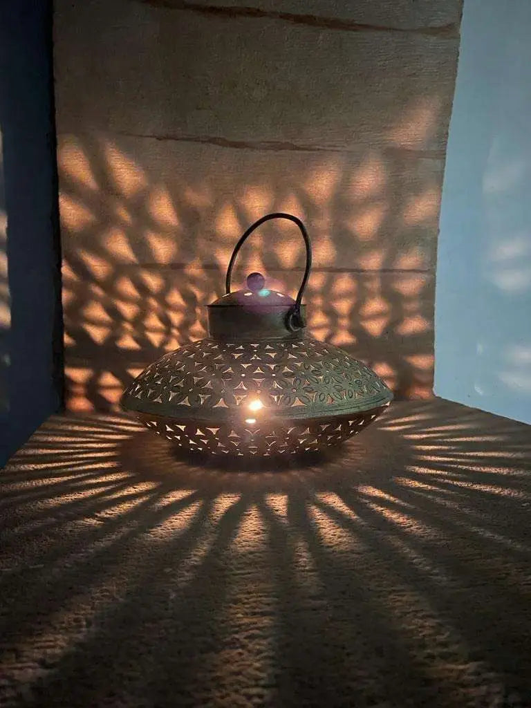 Handmade Brass Incense Burner with Lid | Indian Traditional Sambrani Dhoop Holder | Decorative Aromatherapy Diffuser & Home Decor (BLACKLUXE CRAFTS) - BLACKLUXECRAFTS