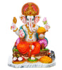 Luxury Lord Ganesha Idol for Home Decor & Puja | Hindu Elephant God Statue | Spiritual Gift (BLACKLUXE CRAFTS) - BLACKLUXECRAFTS