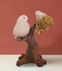 Romantic Love Birds on Tree with Golden Flowers – Resin Couple Figurine for Home, Office & Gift Decoration (BLACKLUXE CRAFTS) - BLACKLUXECRAFTS