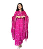 Women's Cotton Embroidered Anarkali Kurti with Pant and Dupatta Set (BLACKLUXE CRAFTS) - BLACKLUXECRAFTS
