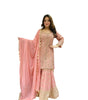 Peach Pink Embroidered Suit with Dupatta – Designer Party Wear Indian Outfit for Women
(BLACKLUXE CRAFTS) - BLACKLUXECRAFTS