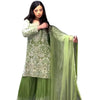 Heavy Embroidered Kurta Sharara Set with Dupatta – Designer Indian Wedding & Party Wear Outfit (BLACKLUXE CRAFTS) - BLACKLUXECRAFTS