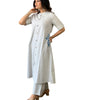 Elegant Black Kurta Set with Pink Embroidery | Women’s Ethnic Outfit (BLACKLUXE CRAFTS) - BLACKLUXECRAFTS