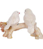 White Bird Couple on Tree Branch – Romantic Resin Love Birds Figurine for Home, Office & Gift Décor (BLACKLUXE CRAFTS) - BLACKLUXECRAFTS