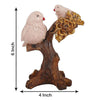 Romantic Love Birds on Tree with Golden Flowers – Resin Couple Figurine for Home, Office & Gift Decoration (BLACKLUXE CRAFTS) - BLACKLUXECRAFTS