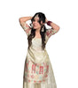 Women's Chinon Silk Embroidered Kurti With Sharara & Dupatta Set with Lace Border (BLACKLUXE CRAFTS) - BLACKLUXECRAFTS