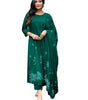 Embroidered Cotton Kurta Set with Dupatta – Elegant Party & Festive Wear for Women (BLACKLUXE CRAFTS) - BLACKLUXECRAFTS