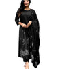 Embroidered Cotton Kurta Set with Dupatta – Elegant Party & Festive Wear for Women (BLACKLUXE CRAFTS) - BLACKLUXECRAFTS