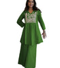 Cotton Embroidered Short Kurta Set – Handcrafted Ethnic Wear for Women with Pants (BLACKLUXE CRAFTS) - BLACKLUXECRAFTS