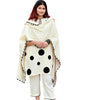 Cream Kurta Set with Black Appliqué & Dupatta | Elegant Cotton Ethnic Outfit for Women | Handmade Summer Kurti Pant Set
(BLACKLUXE CRAFTS) - BLACKLUXECRAFTS