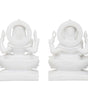White Marble Finish Lord Ganesha & Goddess Lakshmi Idol Set | Hindu God Statues for Home Décor & Puja
(BLACKLUXE CRAFTS) - BLACKLUXECRAFTS