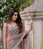 Handmade Designer Banarasi Saree with Zari Border – Elegant Purple & Gold Silk Saree for Wedding & Party Wear | Indian Ethnic Wear (BLACKLUXE CRAFTS)