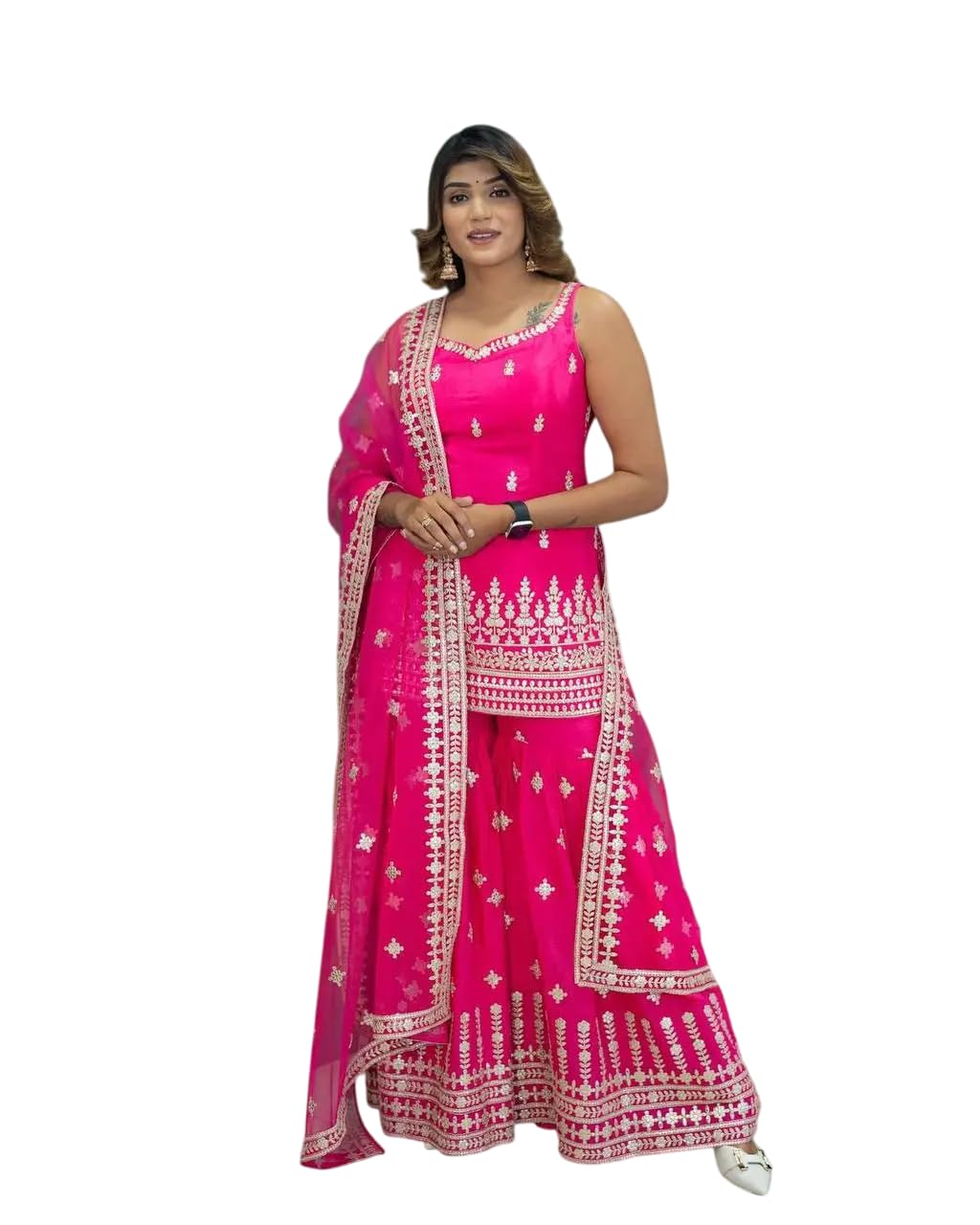 Embroidered Lehenga Suit with Dupatta – Festive Party Wear Indian Ethnic Outfit for Women (BLACKLUXE CRAFTS) - BLACKLUXECRAFTS