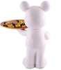 Handmade Resin Bear Candy Holder – White Decorative Animal Snack Tray | Modern Home Decor, Tabletop Organizer & Gift from India (BLACKLUXE CRAFTS) - BLACKLUXECRAFTS
