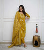 Embroidered Cotton Kurta Set with Dupatta – Elegant Indian Ethnic Wear for Women (BLACKLUXE CRAFTS) - BLACKLUXECRAFTS