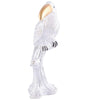 White Toucan Bird Figurine – Handcrafted Resin Tropical Bird Statue with Golden Beak for Modern Home Décor (BLACKLUXE CRAFTS) - BLACKLUXECRAFTS