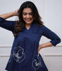 Women's Cotton Embroidered Co-ord Set 2 Piece Top Bottom Set (BLACKLUXE CRAFTS) - BLACKLUXECRAFTS