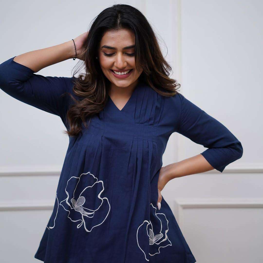 Women's Cotton Embroidered Co-ord Set 2 Piece Top Bottom Set (BLACKLUXE CRAFTS) - BLACKLUXECRAFTS