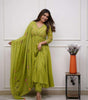 Anarkali Kurta Set with Dupatta – Floral Embroidered Ethnic Wear for Women (BLACKLUXE CRAFTS) - BLACKLUXECRAFTS