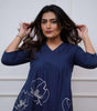 Women's Cotton Embroidered Co-ord Set 2 Piece Top Bottom Set (BLACKLUXE CRAFTS) - BLACKLUXECRAFTS