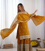 Mirror Work Sharara Suit with Dupatta | Indian Designer Ethnic Wear | Party & Wedding Outfit for Women (BLACKLUXE CRAFTS) - BLACKLUXECRAFTS