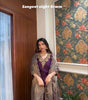 Women's Pure Chinnon Silk Embroidered Straight Kurti With Pant & Dupatta Set (BLACKLUXE CRAFTS) - BLACKLUXECRAFTS