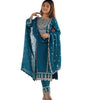 Embroidered Kurta Set with Dupatta – Festive Party Wear Indian Ethnic Outfit for Women (BLACKLUXE CRAFTS) - BLACKLUXECRAFTS