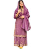 Organza Sharara Suit with Zari Embroidery & Lace Dupatta | Festive & Wedding Wear
(BLACKLUXE CRAFTS) - BLACKLUXECRAFTS