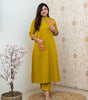 Embroidered Kurta for Women | Elegant Festive & Office Wear Ethnic Outfit (BLACKLUXE CRAFTS) - BLACKLUXECRAFTS