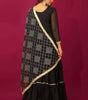 Georgette Sharara Suit with Mirror Work & Embroidered Dupatta | Party Wear Indian Ethnic Set (BLACKLUXE CRAFTS) - BLACKLUXECRAFTS
