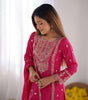 Embroidered Kurta Set with Dupatta – Festive Party Wear Indian Ethnic Outfit for Women (BLACKLUXE CRAFTS) - BLACKLUXECRAFTS