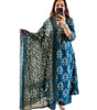 Teal Blue Printed Cotton Kurta Set with Dupatta – Indian Ethnic Suit for Women, Festive & Party Wear Outfit (BLACKLUXE CRAFTS) - BLACKLUXECRAFTS