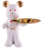 Handmade Resin Bear Candy Holder – White Decorative Animal Snack Tray | Modern Home Decor, Tabletop Organizer & Gift from India (BLACKLUXE CRAFTS) - BLACKLUXECRAFTS