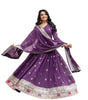 Maroon Anarkali Dress with Embroidered Dupatta | Indian Pakistani Party Wear Long Gown for Women (BLACKLUXE CRAFTS) - BLACKLUXECRAFTS