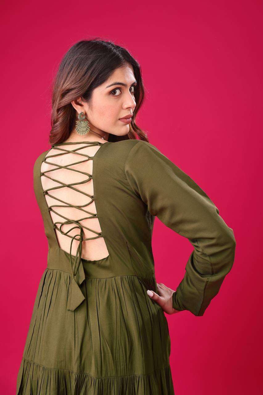 Anarkali Suit with Dupatta – Long Flared Ethnic Party Wear Dress for Women
(BLACKLUXE CRAFTS) - BLACKLUXECRAFTS