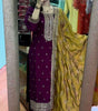 Women's Chinnon Silk Embroidered Straight Kurti with Pant & Dupatta Set (BLACKLUXE CRAFTS) - BLACKLUXECRAFTS