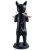 Elegant Dog Butler Statue with Tray – Black Resin Animal Figurine for Bar, Kitchen & Home Décor (BLACKLUXE CRAFTS) - BLACKLUXECRAFTS