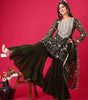 Embroidered Kurta Sharara Set with Dupatta – Designer Indian Wedding & Party Wear Outfit for Women (BLACKLUXE CRAFTS) - BLACKLUXECRAFTS