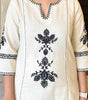 White Kurti with Black Embroidery & Palazzo Set – Women’s Elegant Ethnic Wear for Casual & Festive Occasions
(BLACKLUXE CRAFTS) - BLACKLUXECRAFTS
