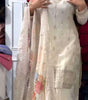 Women's Chinnon Silk Embroidered Straight Kurti with Pant & Dupatta Set (BLACKLUXE CRAFTS) - BLACKLUXECRAFTS