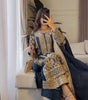Black Embroidered Pakistani Suit with Heavy Silver Zari & Sequin Work | Designer Salwar Kameez with Dupatta for Women (BLACKLUXE CRAFTS) - BLACKLUXECRAFTS