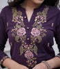 Designer Embroidered Kurta Set with Dupatta – Elegant Party & Festive Wear for Women (BLACKLUXE CRAFTS) - BLACKLUXECRAFTS