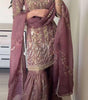 Designer Mauve Embroidered Sharara Suit with Dupatta – Heavy Party Wear Indian Ethnic Outfit for Women
(BLACKLUXE CRAFTS) - BLACKLUXECRAFTS